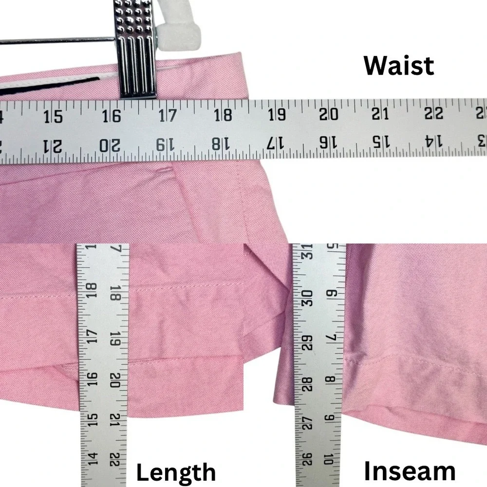 Polo Ralph Lauren Chino Shorts 36 Pink‎ Classic Fit 9